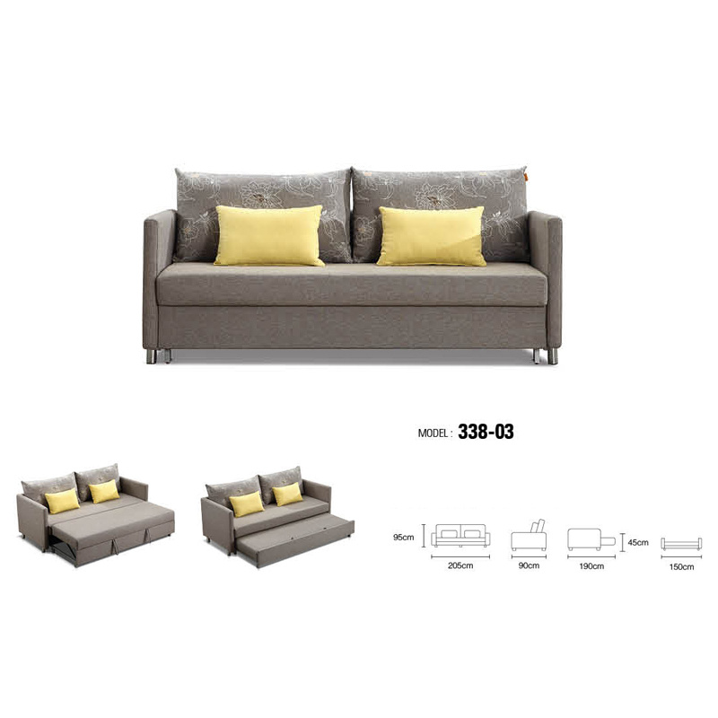 High Quality Metal Soft Casual Home Lounger Sofabed