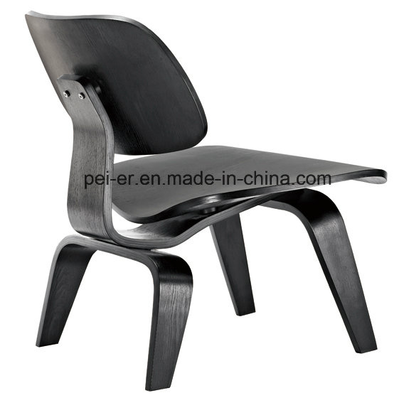 Furniture Leisure Low Back Wooden Eames Chair (PE-F003)