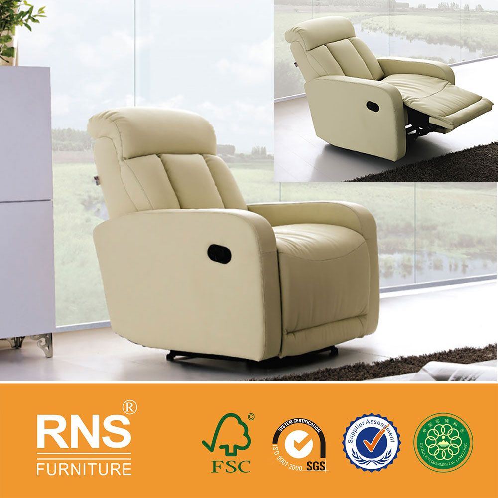 Home Theater Recliner Sofa Genuine Leather Sofa 673#