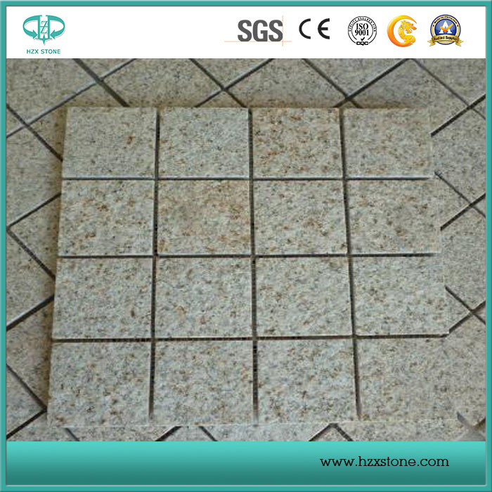 Yellow Rusty/Misty Yellow/ G682 Granite for Paving Stone/Kerbstone/Cubestone
