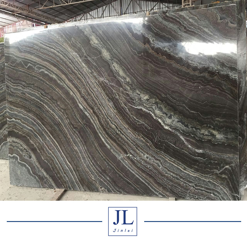 TV Set Purple Match Veins Galaxy Marble Wavy-Filbred Growth