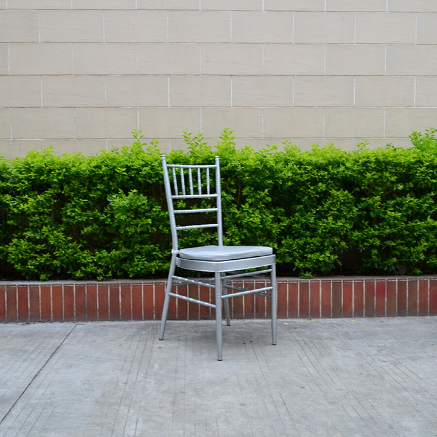Silver Aluminum Chiavari Tiffany Chair for Wedding