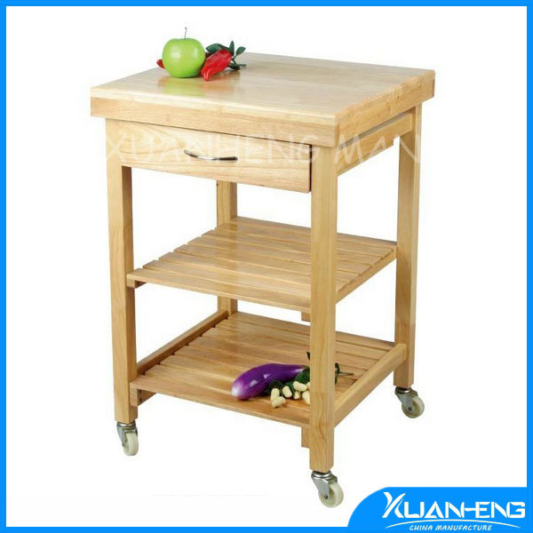 Professional Beauty Salon Wooden Trolley