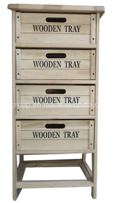 Custom Design Standing Packaging Wooden Cabinet in Customized Size