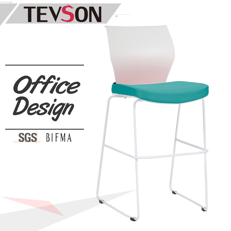 Bar Chair Bar Stool Metal Steel Frame Bar Stool High Legs Chair Plastic Bank Chair