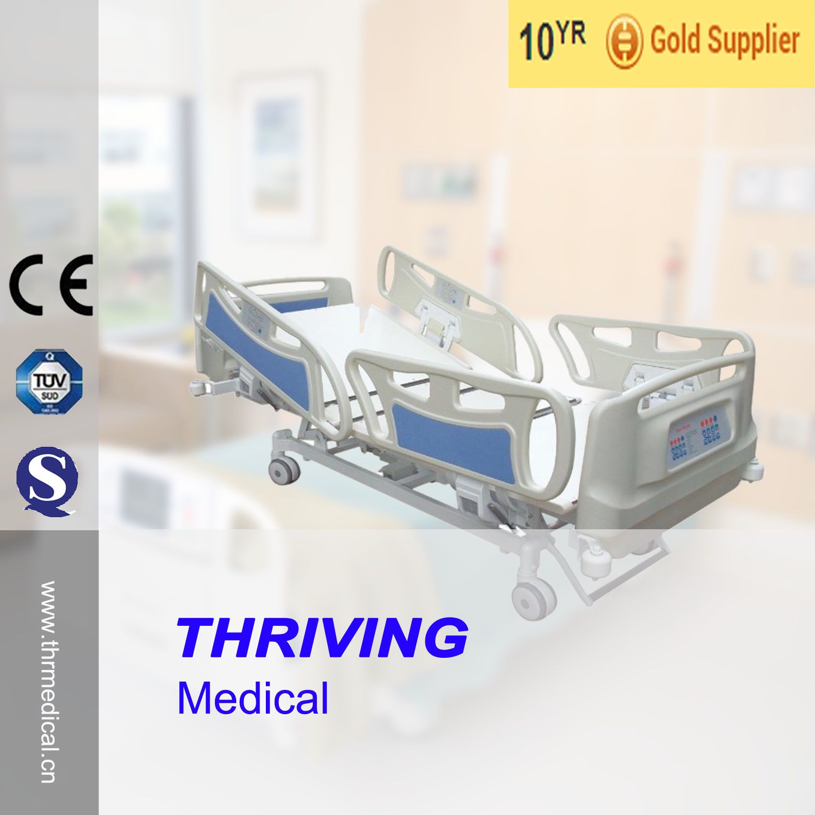 CE Quality! Hospital Electric ICU Bed (THR-EB5105)