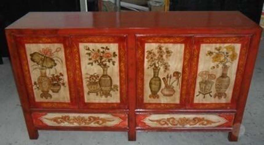 Chinese Antique Furniture Tibet Cabinet