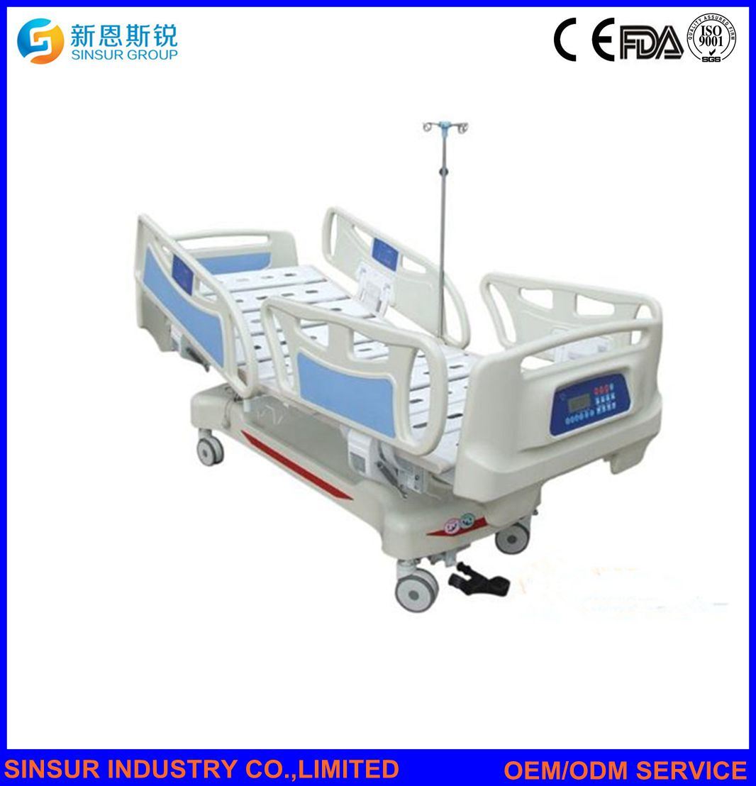 ISO/CE Approved Luxury Electric Hospital ICU Multifunction Hospital Nursing Beds