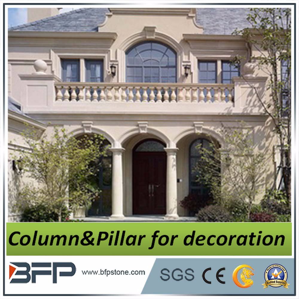Building Material PU Roman Column with Beat Price