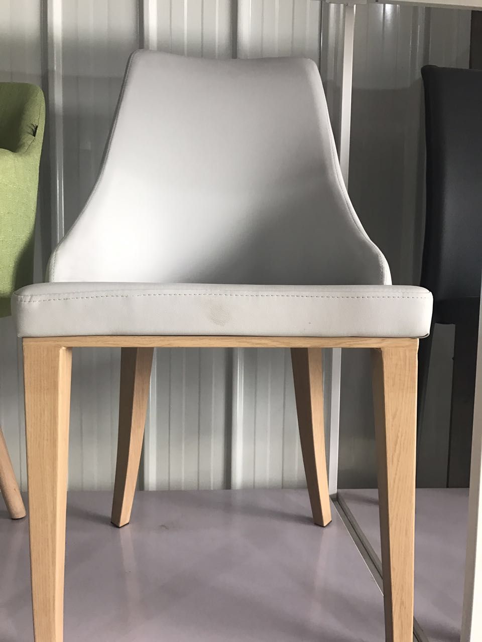 Outdoor Modern Fabric Eames Wooden Dining Chair