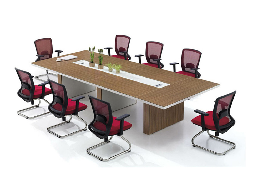 Office Furniture New Design Medium Size Wooden Conference Table (SZ-MTT090)