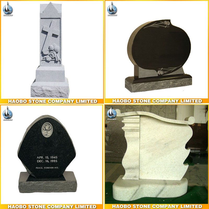 Granite and Marble Memorials Unique Shaped