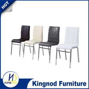 Colorful Leather Dining Chair Covers, Metal Dining Chair