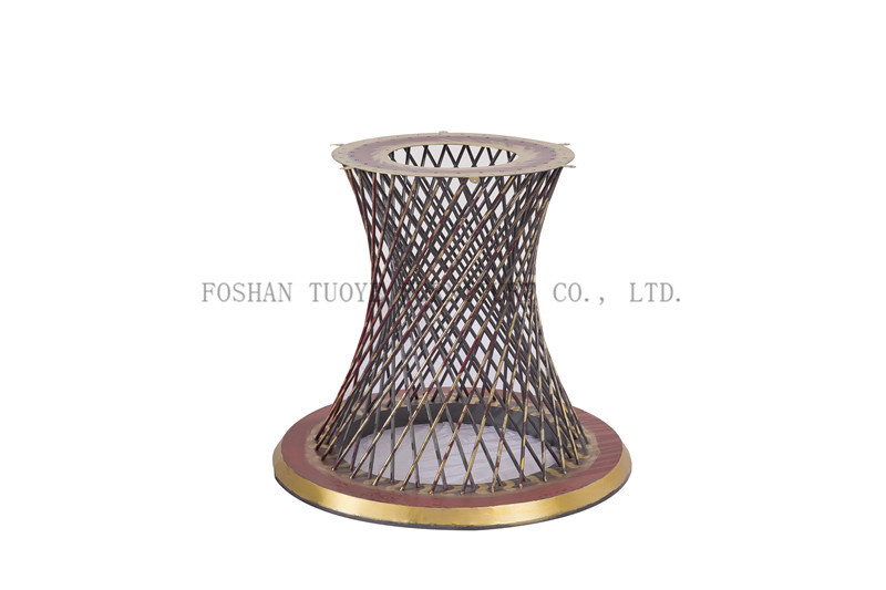 Pierced Metal Stand Round Table