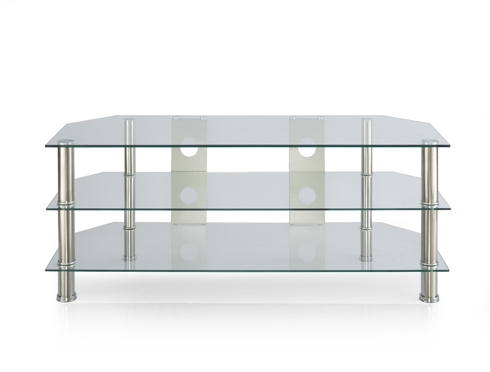 Grace Design Clear Glass TV Stand (TV103)