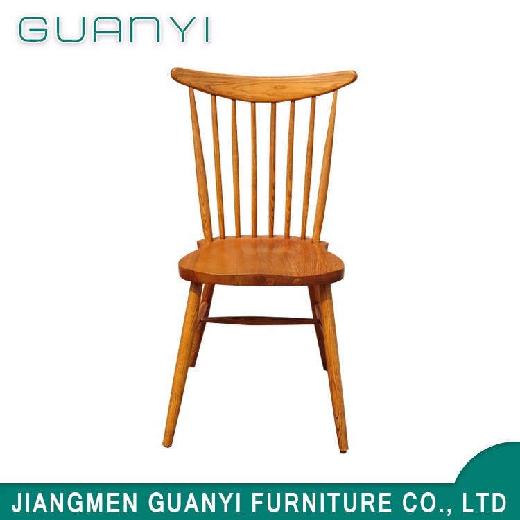 Modern Luxury Hotel Restaurant American Wood Dining Chair