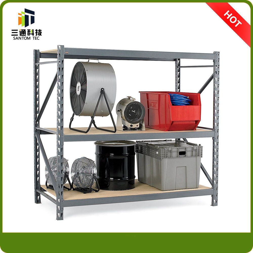 3 Shelves Steel Storage Racks, Wire Shelving