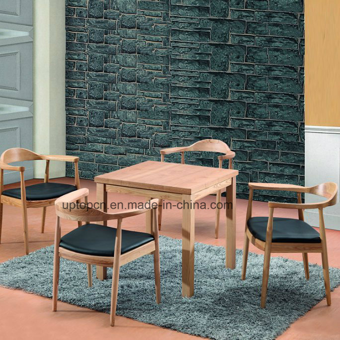 Modern Wood Cafe Restaurant Table and Chair (SP-CT734)