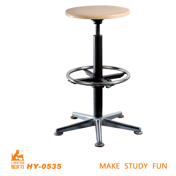 Adjustable Wooden Classroom Lab Chairs of Education Furniture