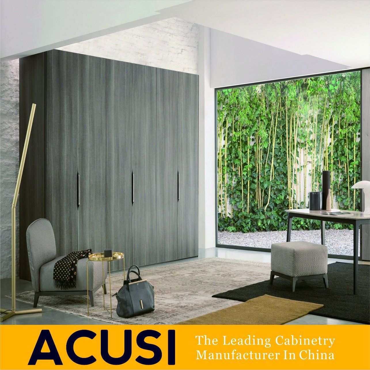 Wholesale Hot Selling Modern Hinged Door Bedroom Wardrobe (ACS3-H20)