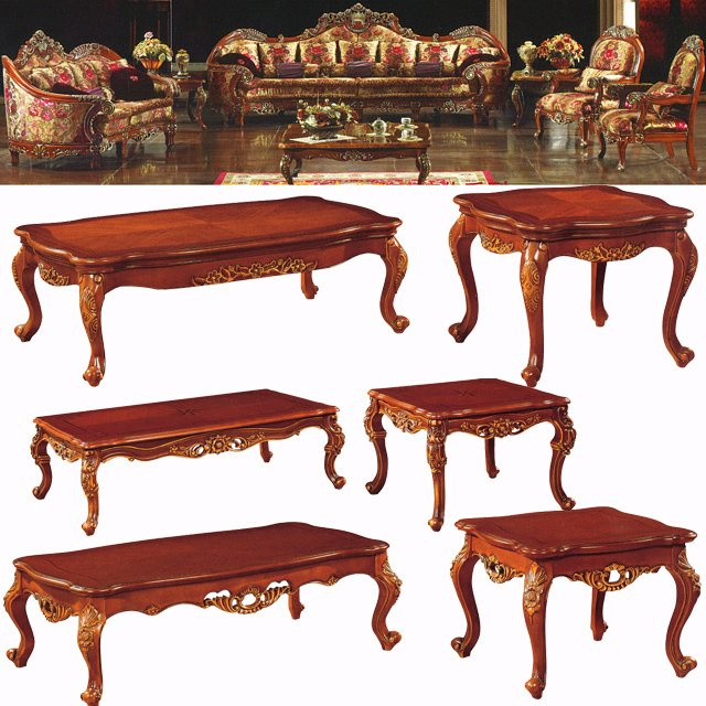 Antique Sofa Set for Living Room Furniture and Home Furniture (962C)