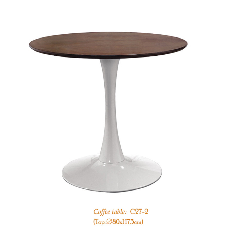 Modern Wooden Design MDF Round Coffee Table