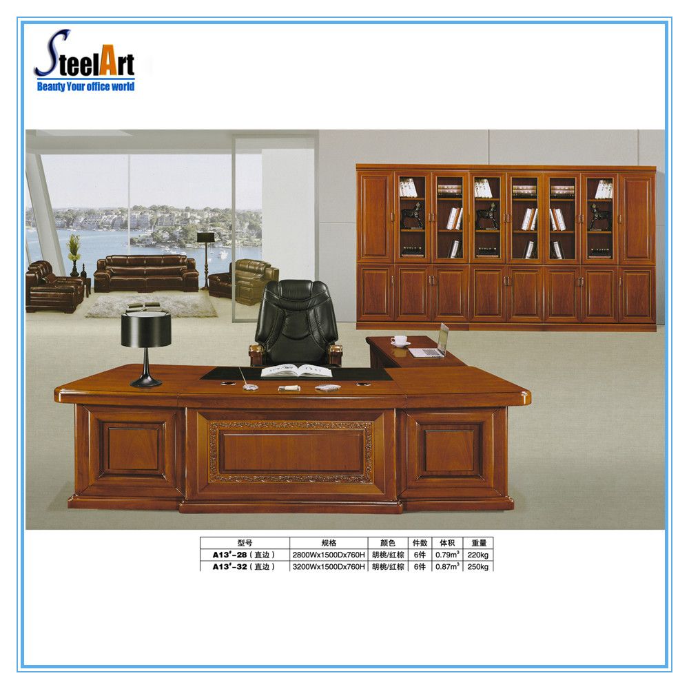 Modern Executive Wooden Office Furniture Desk (FEC-A13)