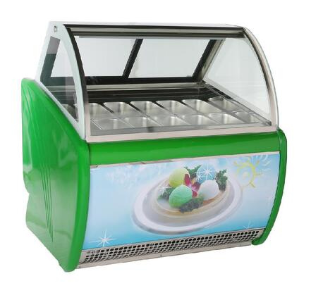 Italian Gelato Ice Cream Dipping Cabinets