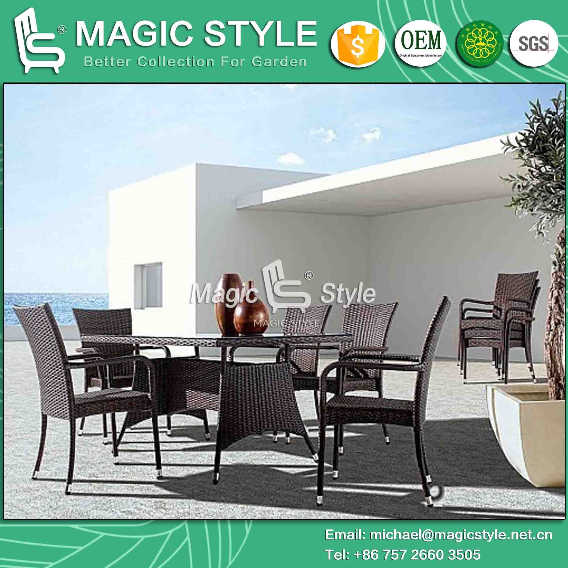 Hot Sale Dining Set Promotion Chair Modern Dining Set (Magic Style)