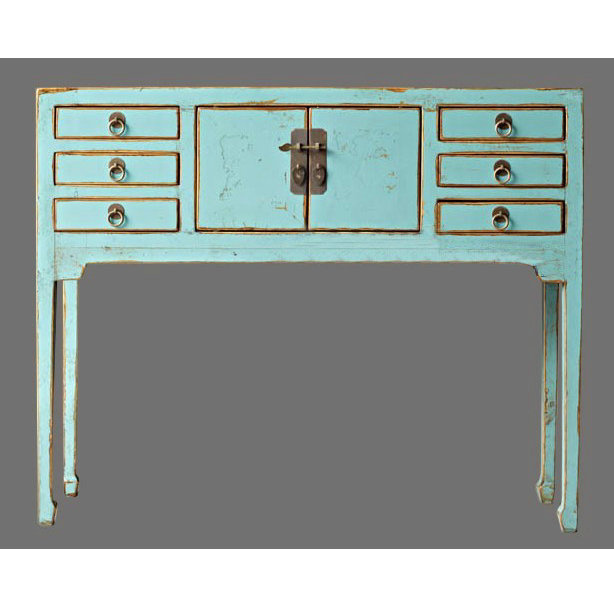 Antique Furniture Old Reproduction Wooden Table Lwd030