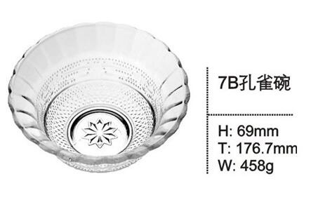 Various New Designed Machine Made Glassware Salad Bowls for Kitchen Use Sdy-F00392