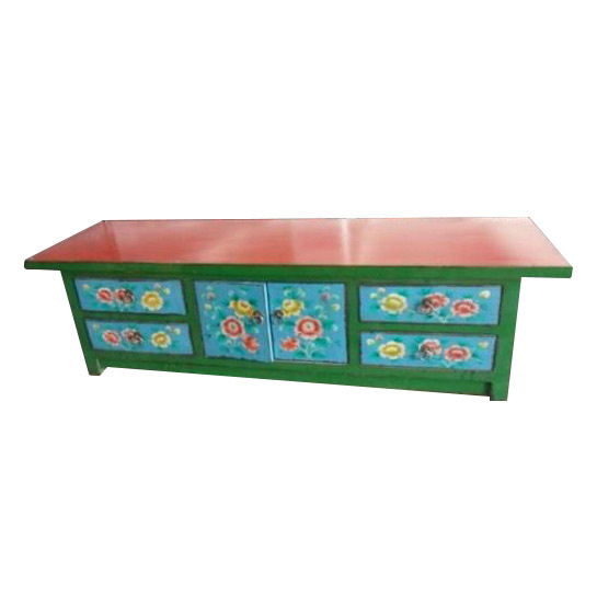 Antique Furniture Wooden Painted TV Cabinet TV311