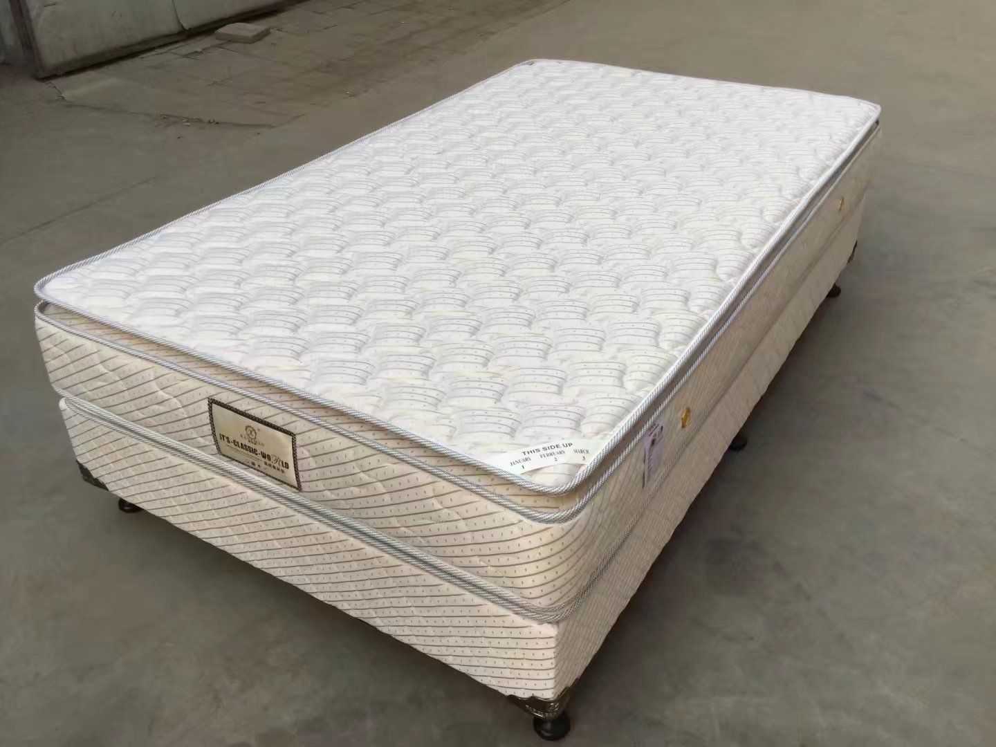 Compressed 5 Star Hotel Hot-Sale Mattress Encased Pocket Spring