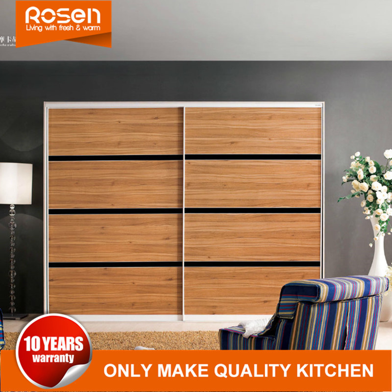 Maple Color Wood Sliding Wardrobes for Sale