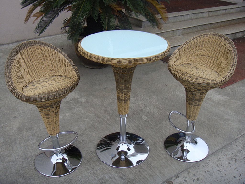 Rattan Bar Stools/Swivel Bar Stools/Rattan Swivel Bar Stools