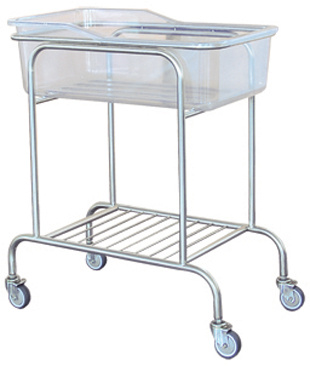 Stainless Steel Bed for Infant with Basin