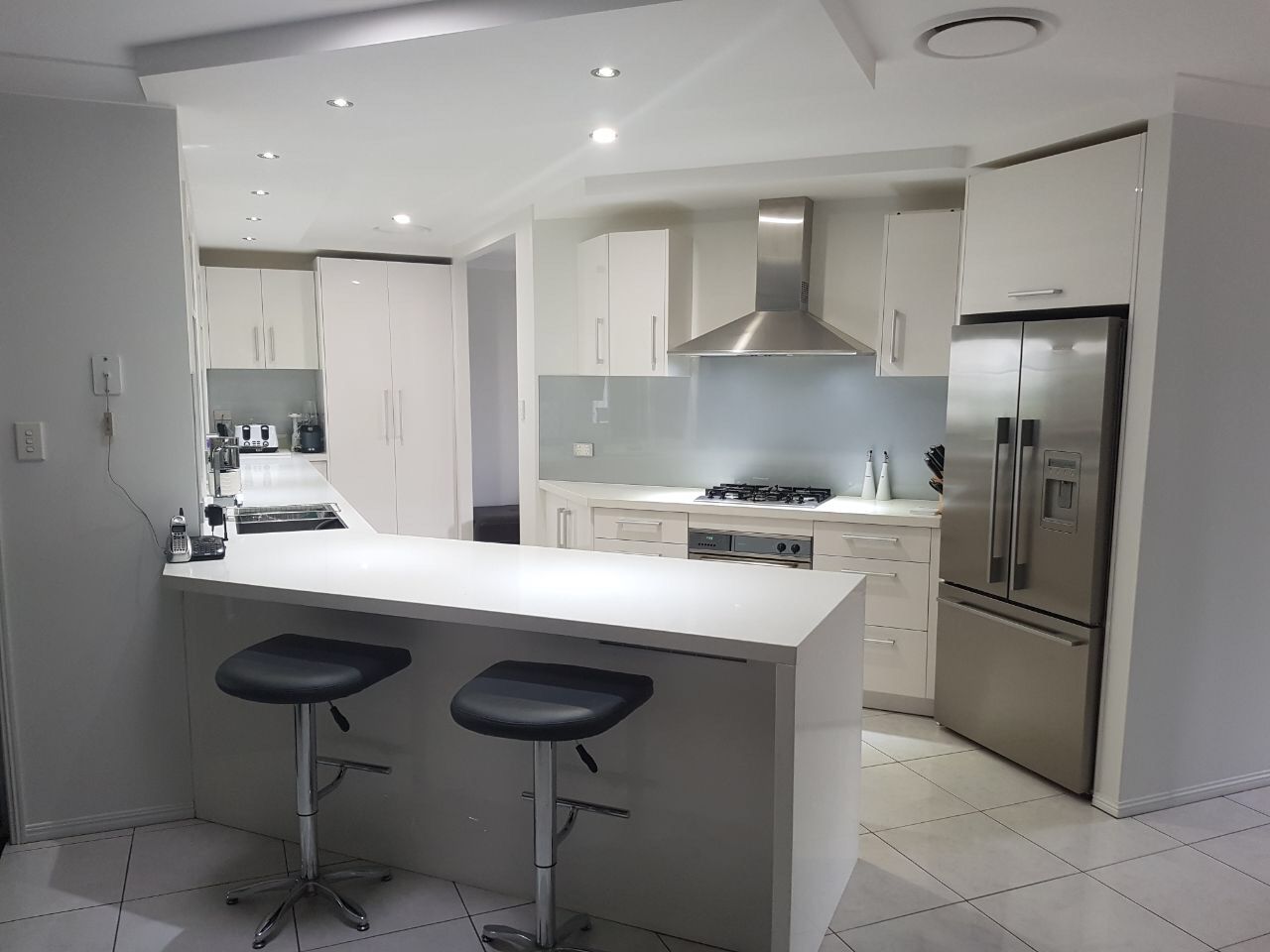 2018 Australian Style Modern Kitchen Furniture Lacquer Kitchen Cabinets