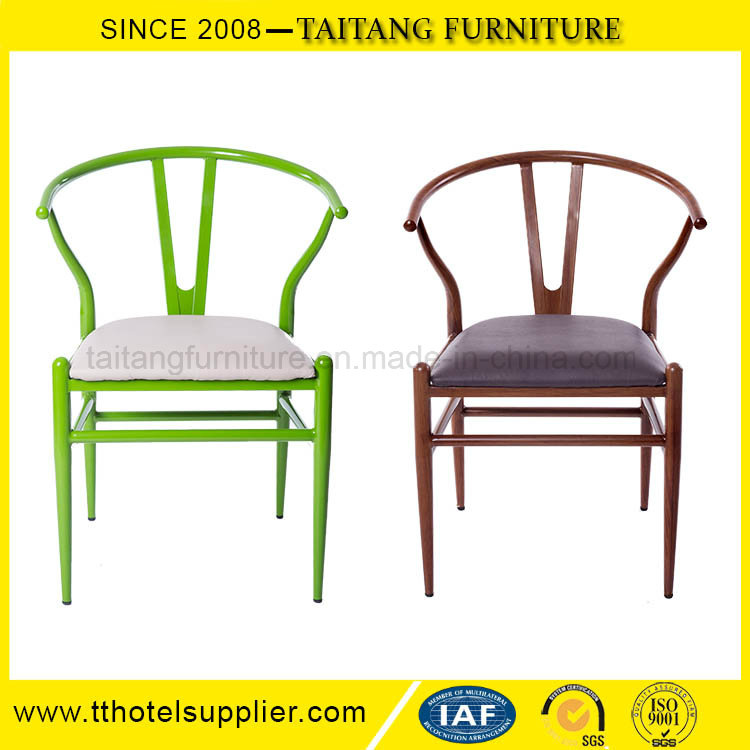 Hans Wegner Iron Chair with PU Cushion