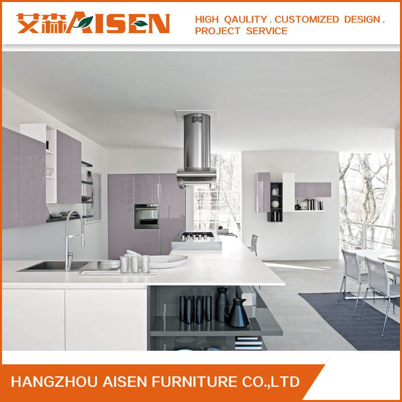 2018 High Quality Solid Wood Kitchen Cabinet