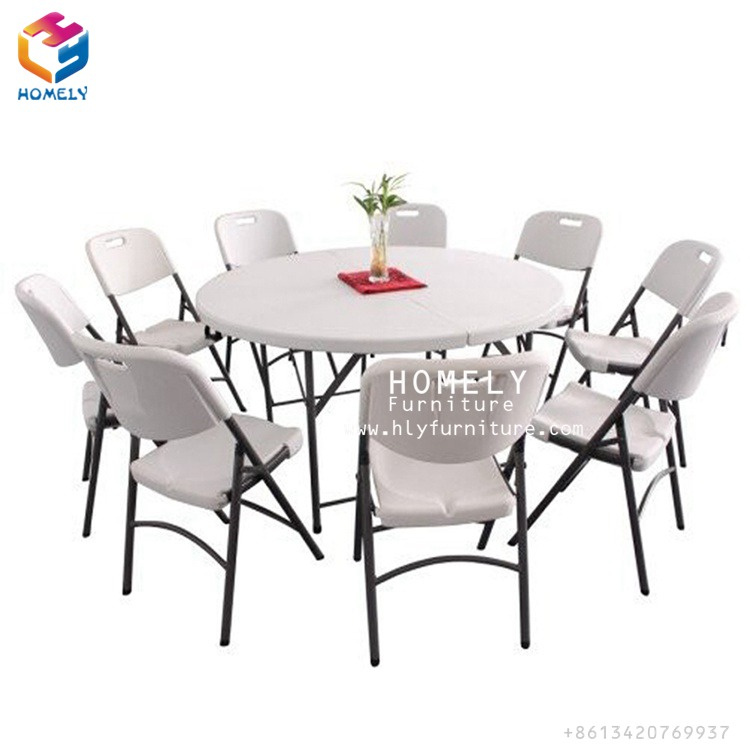 2017 White Wedding Plastic Folding Chair Hly-PC35