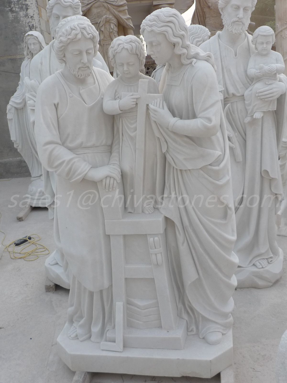 Handmade Natural Marble Sculpture Design