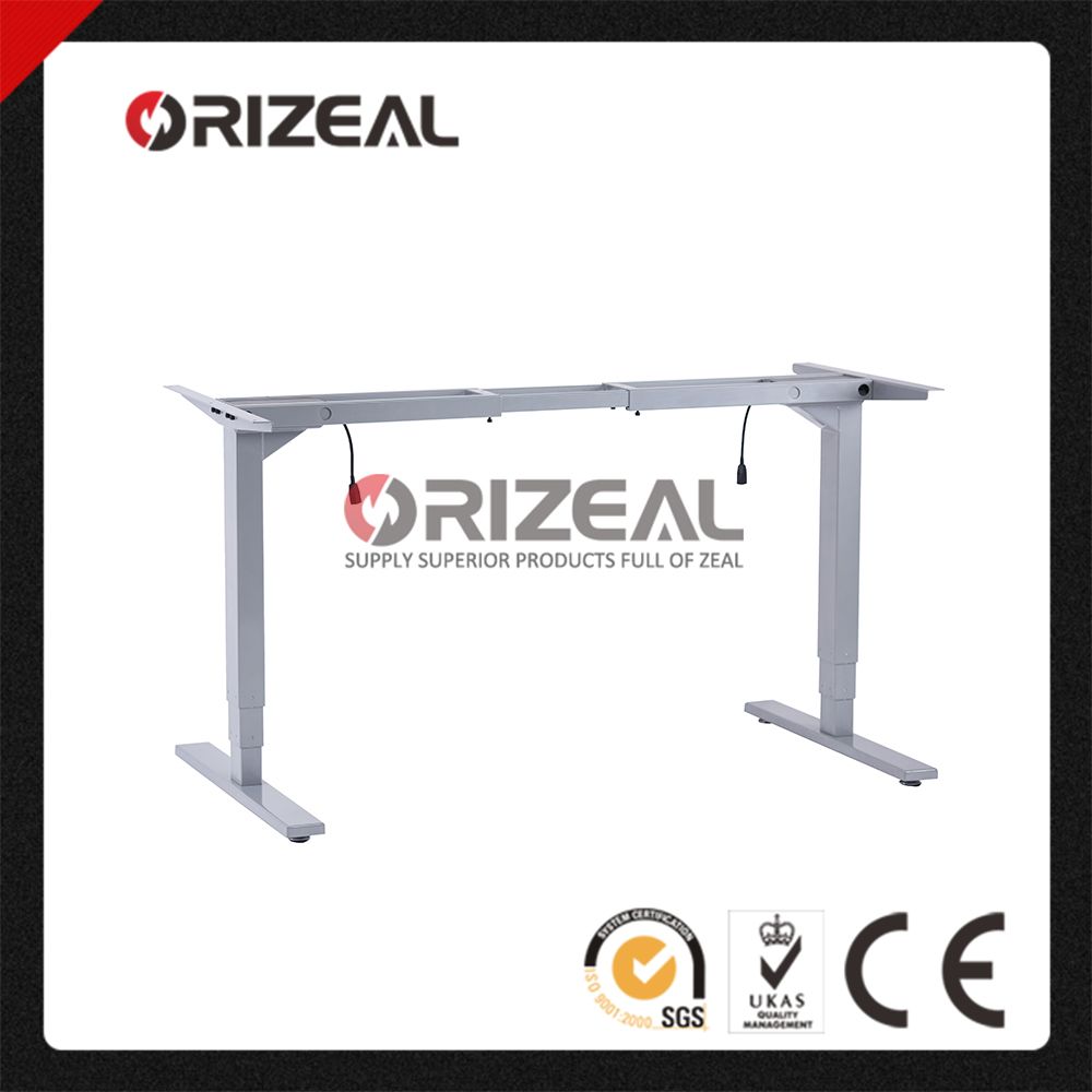 Electric Office Sit Stand Desk Height Adjustable Desk Frame