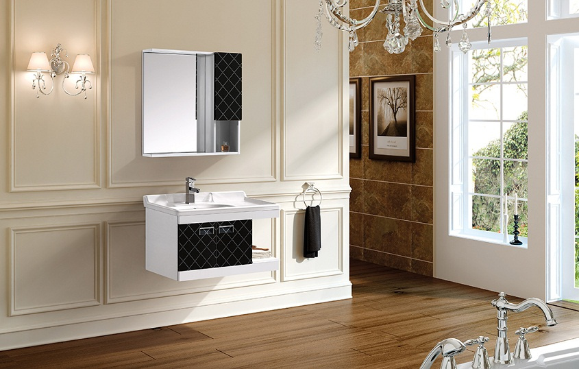 Aviation Aluminum Alloy Bathroom Cabinet Ca-L442