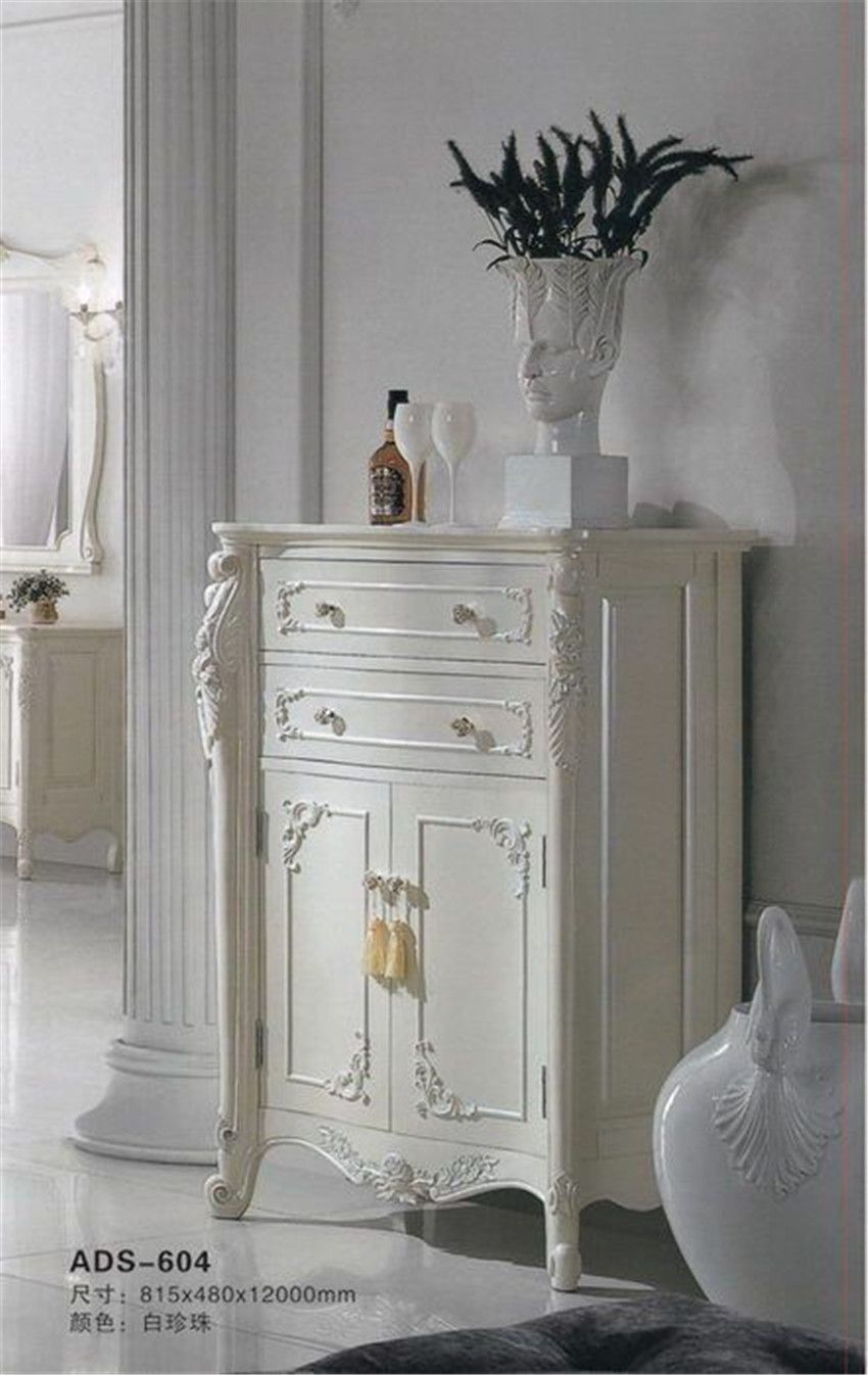 Solid Wooden Furniture Bathroom Cabinet (NJ-604)