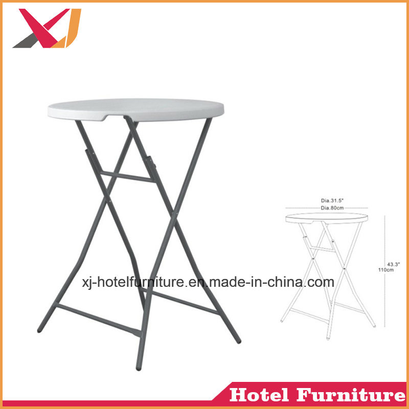 Plastic Cocktail Table for Banquet/Restaurant/Beach/Hotel/Bar