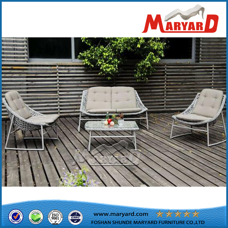 Outdoor Aluminum Frame Rattan Garden Furniture