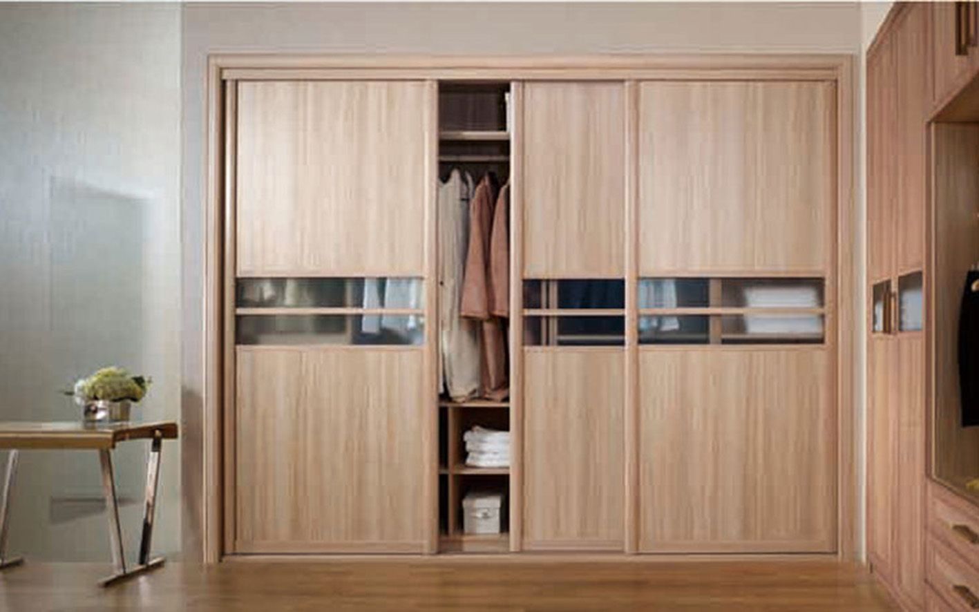 MDF Sliding Door Wardrobes (zy-016)