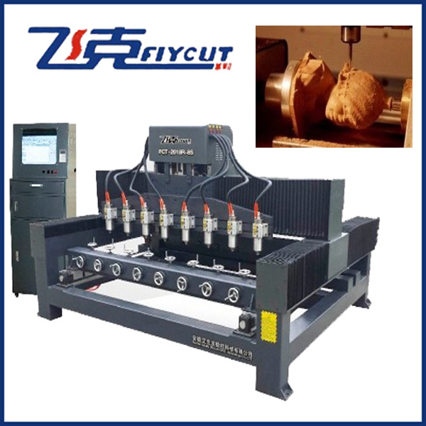 Rotary -Flat Multi-Head Spindle Engraver 2018