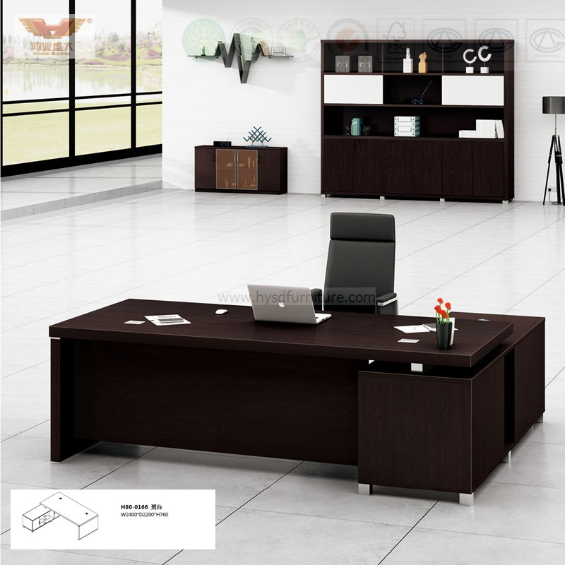 Modern Design Office Oak Wood Executive Office Table