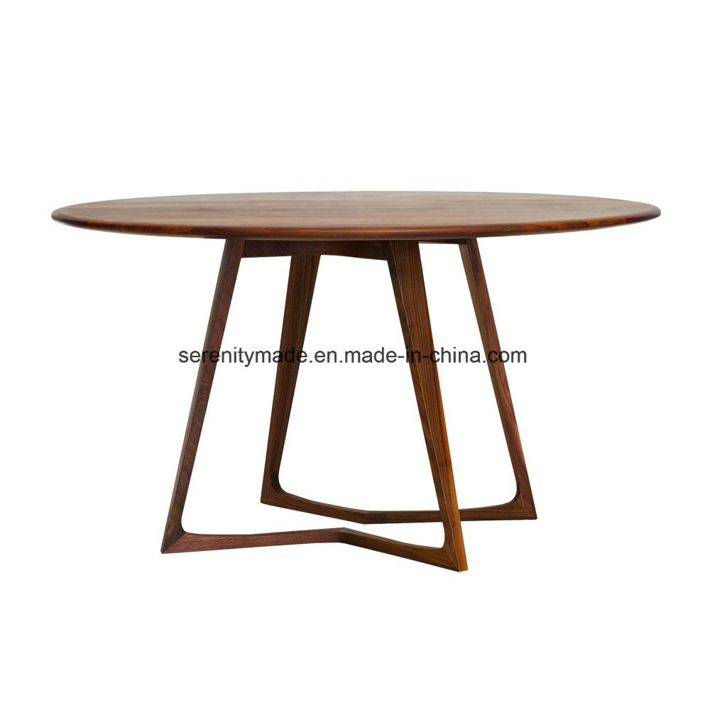 Home Goods Twist Wood Round Coffee Tea Table